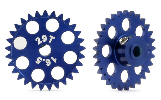 MR Slotcar MR6129R 16.5mm Sidewinder Gear For 3/32" Axle, 29-Teeth