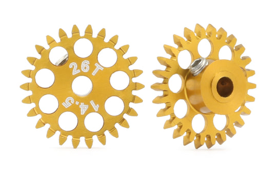 MR Slotcar MR6526R 14.5mm Ergal Anglewinder Gear, 26T