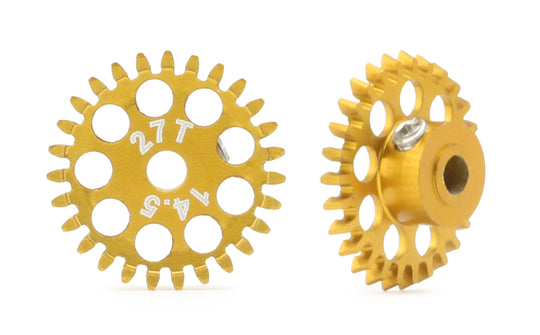 MR Slotcar MR6527R 14.5mm Ergal Anglewinder Gear, 27T