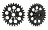 MR Slotcar MR6627R 15.5mm Ergal Anglewinder Gear, 27T