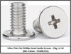 SCC Ultra Thin Flat Head M2 x 6mm Guide Screws, Stainless