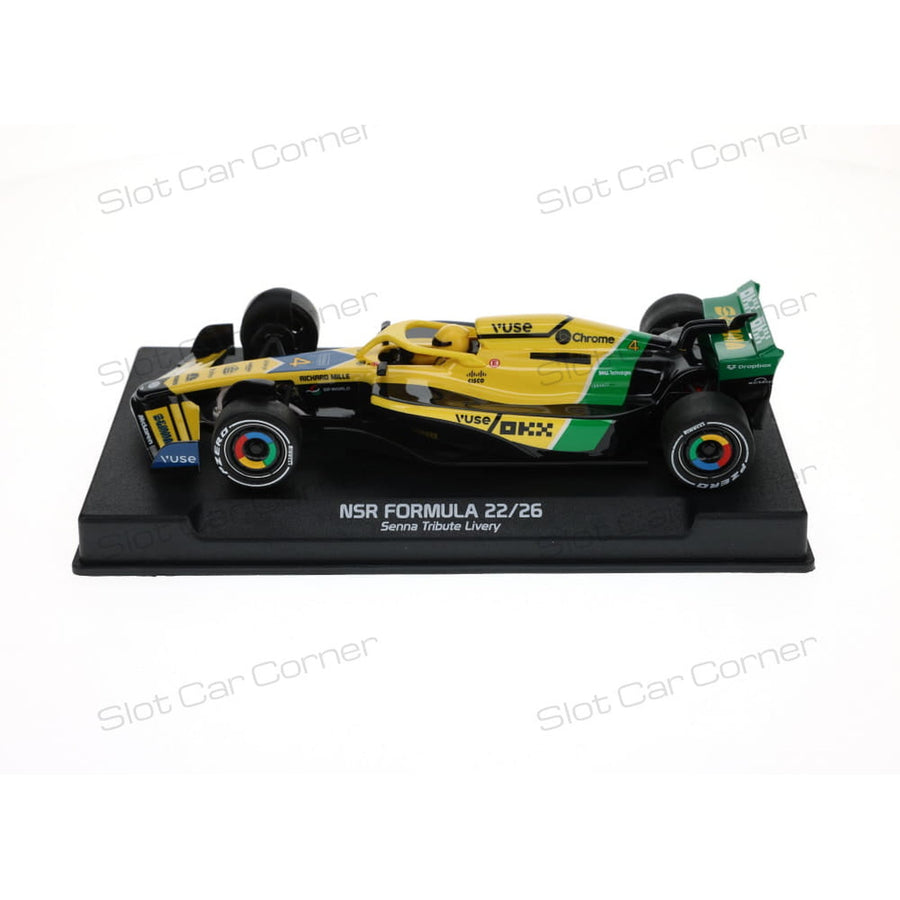 NSR 0539IL Formula 22/26 Senna Tribute Livery Lando Norris No. 4 — product photograph