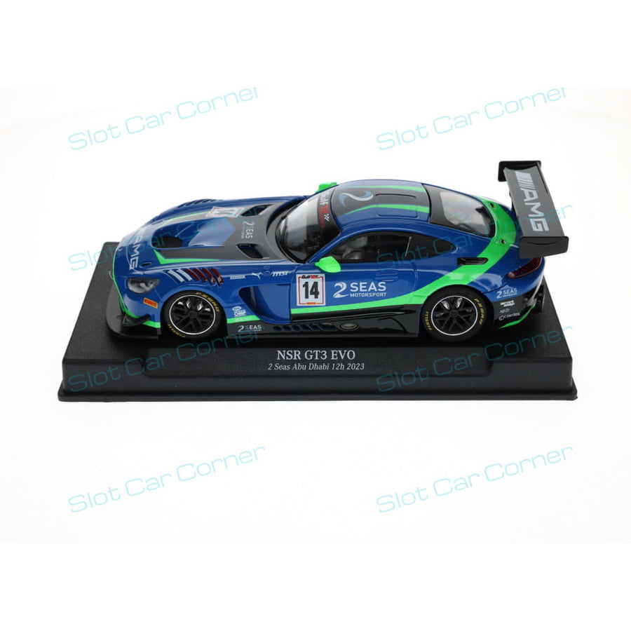 NSR 0541SW Mercedes AMG GT3 EVO 2SEAS No. 14 Abu Dhabi 12H 2023 — product photograph