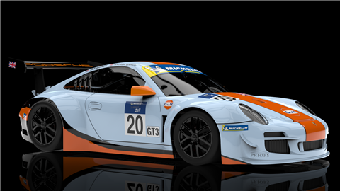 NSR 0617SW Porsche 997 Gulf No. 20, Le Mans 2017 (Pre-order)