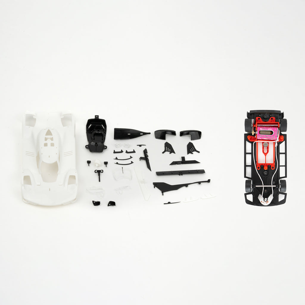 NSR 0640 NSR Hypercar White Body Kit (Unassembled)