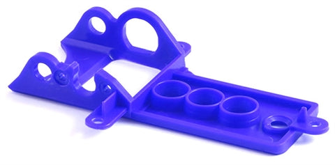 NSR 1271 Narrowed EVO Soft SW Motor Mount, Blue