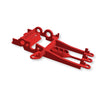 NSR 1329 Hypercar 1.0mm Offset Sidewinder Motor Mount, Extra Hard (Red)