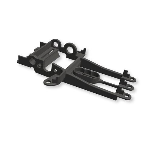 NSR 1335 Hypercar 1.25mm Offset Sidewinder Motor Mount, Medium (Black)