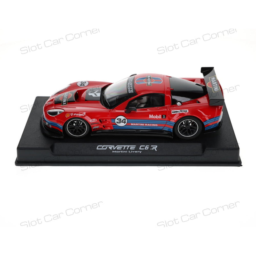 NSR Corvette C6R Martini No. 34 in red, gallery view 1 of 8