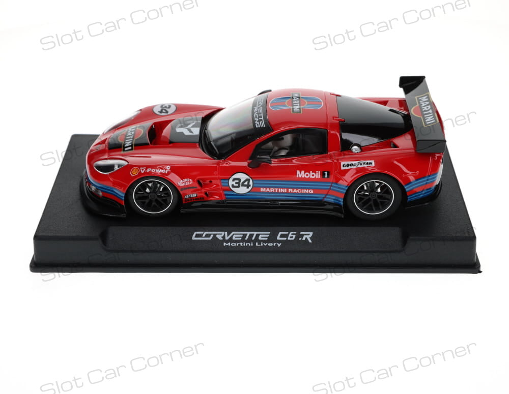 NSR 0534AW Corvette C6R Martini No. 34, Red