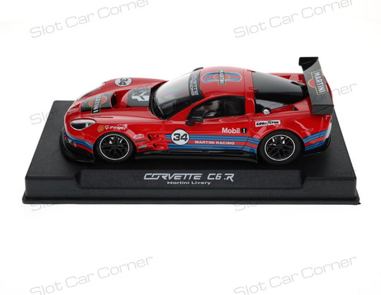 NSR 0534SW Corvette C6R Martini No. 34, Red