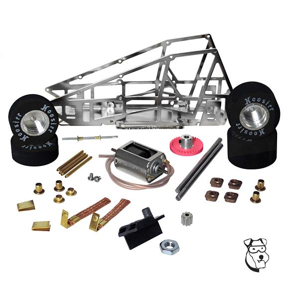 Parma 470K 1/24 Outlaw Sprint Car Chassis Kit, Unassembled