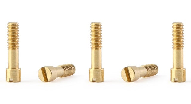 Policar PCH06 Metric Screws, M2 x 7mm, Brass