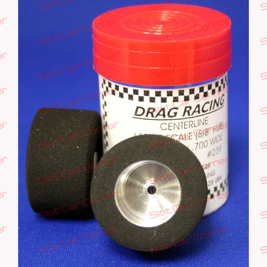Pro-Track 239 Aluminum 3/32" x 1-3/16" x .700" 5/8" Hub Drag Tires