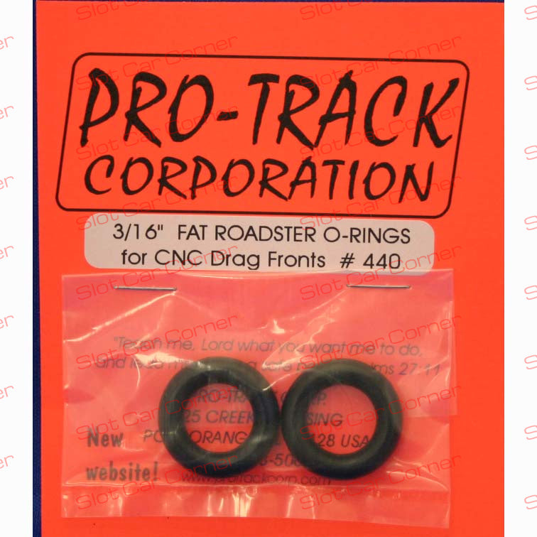 Pro-Track 440 3/16'' Fat O-Ring Tires