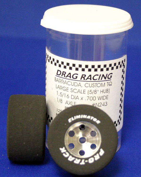 Pro-Track N243 ALUMINUM 1/8 x 1-5/16 x .700 Drag TQ