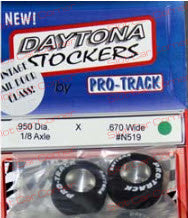 Pto-Track N519 ALUMINUM 1/8 x .950 x .670 Jail Door Tires