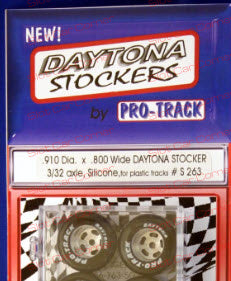 Pro-Track S263 ALUMINUM 3/32" x .910" x .800" Silicone Daytona Stockers