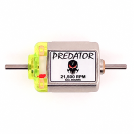 Predator 21,500 RPM Ball Bearing Motor, Dual Shaft, Short-Can