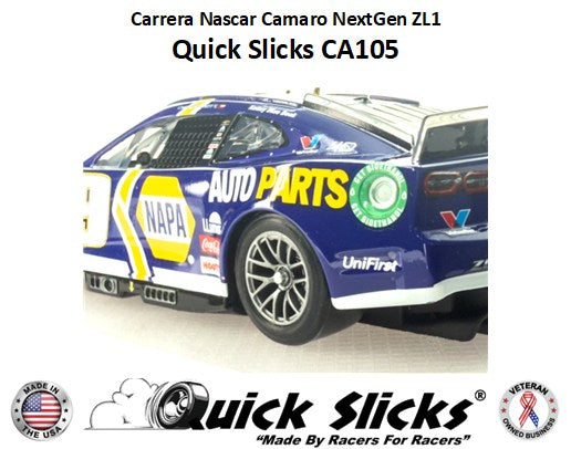 CA105XF Quick Slicks Silicone Tires, X-Firm