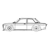 RevoSlot RS0204 Datsun 510 White Kit