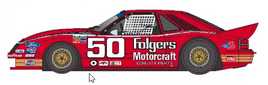 RevoSlot RS0318 Mustang GTO Motorcraft Folgers No. 50 (Preorder)