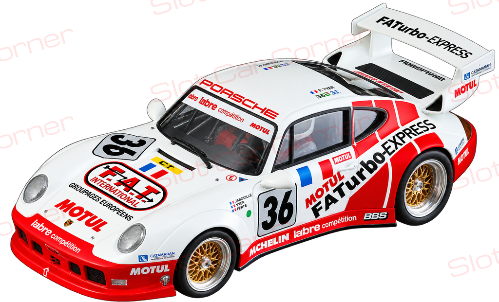 RevoSlot RS0321 Porsche 911 GT2, FATurbo No. 36 (Pre-Order)