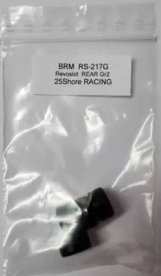 RevoSlot RS-217G Group 2 Rear Tires, Shore 25