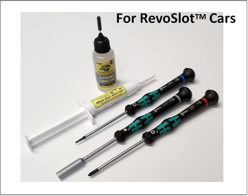 SCC Slot Car Maintenance Kit - 1/32 RevoSlot