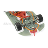 Scaleauto SC-6244RS RS slot car, Porsche 911 (991.2) GT3 RSR No. 911, front axle and guide detail