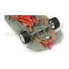 Scaleauto SC-6246RS RS slot car, Porsche 911 (991.2) GT3 RSR, front axle and guide detail