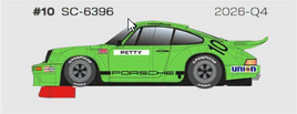 Scaleauto SC-6396R Porsche 911 RS Petty No. 10, '73 IROC Riverside (Pre-order)