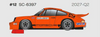 Scaleauto SC-6397R Porsche 911 RS McCluskey No. 12, '73 IROC Riverside (Pre-order)