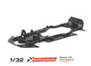 Scaleauto SC-6635A Spyker C8 GT3 R1.5 Chassis, Hard (Black)