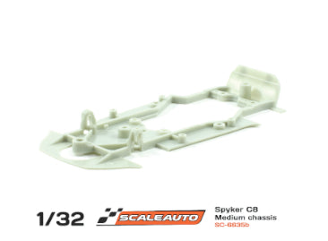 Scaleauto SC-6635B Spyker C8 GT3 R1.5 Chassis, Medium (Green)