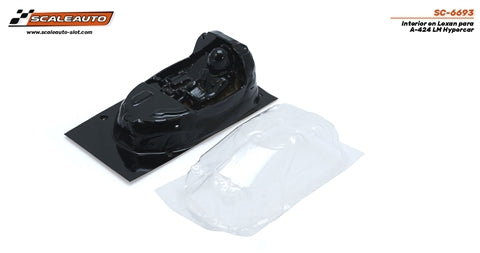 Scaleauto SC-6693 A-424 LM Lightweight Lexan Cockpit, Unpainted