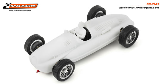 Scaleauto SC-7141 Classis GP 1/24 AU Tipo D White Kit, Unassembled
