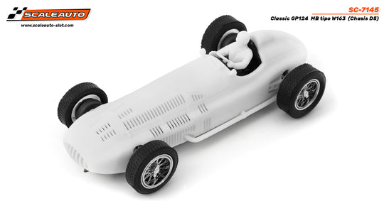 Scaleauto SC-7145 Classis GP 1/24 MB Tipo W163 White Kit, Unassembled