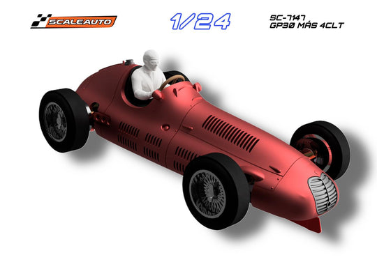 Scaleauto SC-7147 Classis GP 1/24 Maserati 4CLT White Kit, Unassembled
