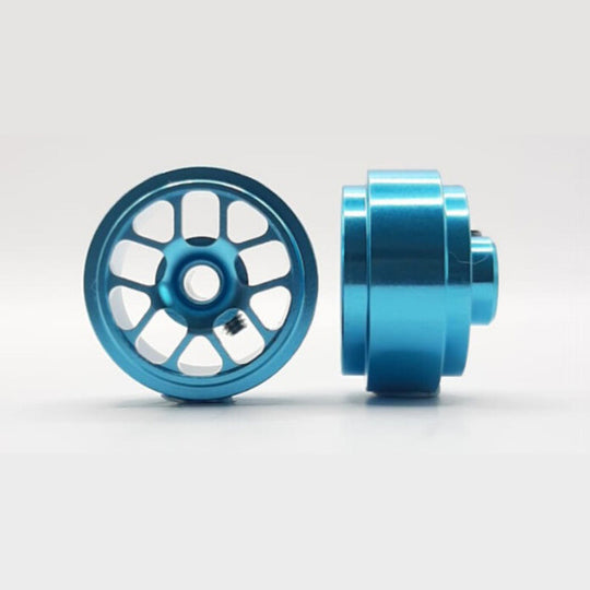 Staffs Blue Hyper 3/32" Aluminum Wheels, Front & Rear Set