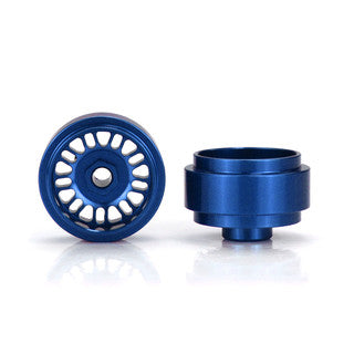Staffs 104 15.8 x 8.5mm BBS Deep Dish Aluminum Wheels, Blue