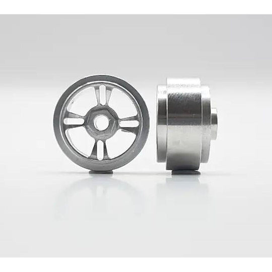 Staffs 183 Aluminum 4-Spoke 15.8 x 8.5mm Wheels, Silver