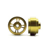 Staffs 185 Aluminum 4-Spoke 15.8 x 8.5mm Wheels, Gold