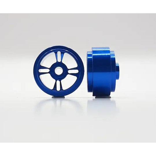 Staffs 186 Aluminum 4-Spoke 15.8 x 8.5mm Wheels, Blue