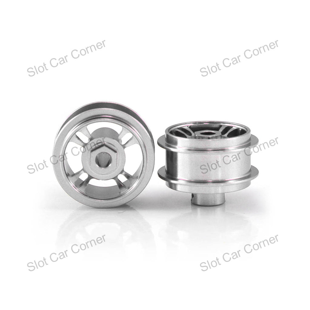 Staffs 210 4-Spoke Air Aluminum Wheels, Silver