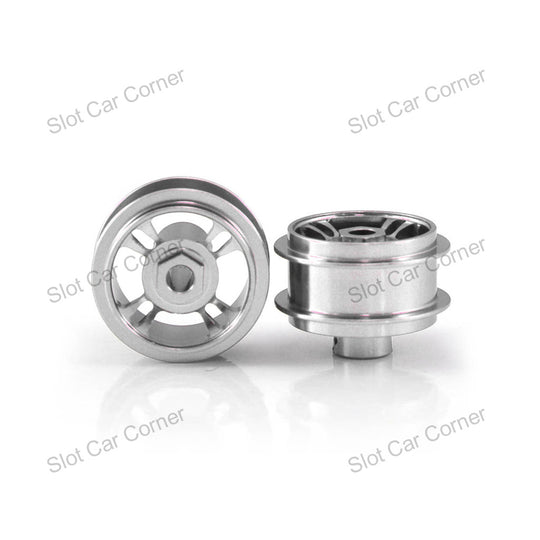 Staffs 210 4-Spoke Air Aluminum Wheels, Silver