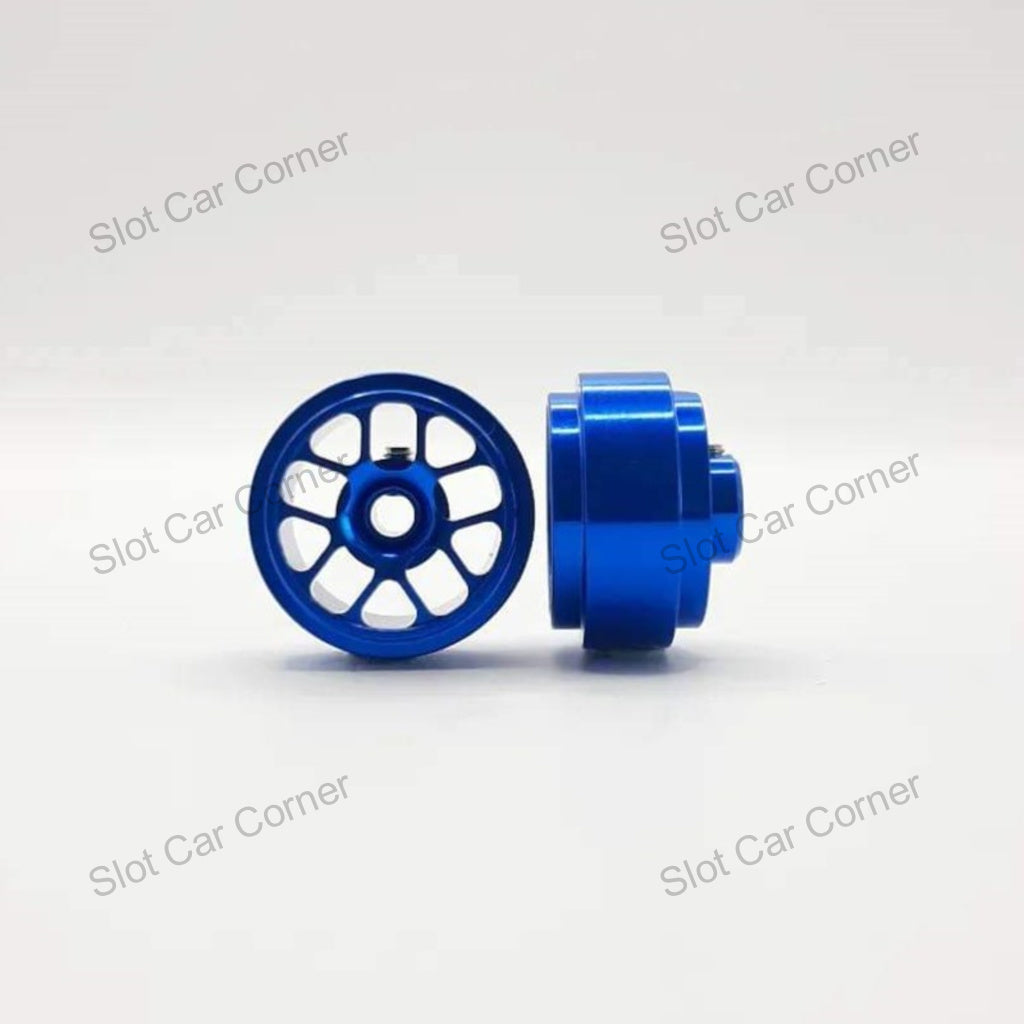 Staffs 219 15.8 x 8.5mm Hyper Aluminum Wheels, Blue