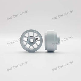 Staffs 222 15.8 x 8.5mm Hyper Aluminum Wheels, White