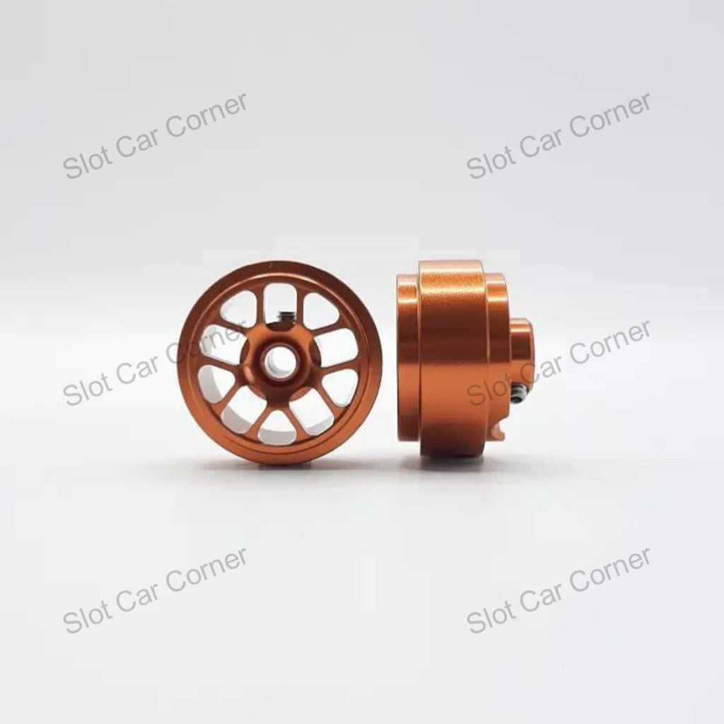 Staffs 246 16.9 x 8.5mm Hyper Aluminum Wheels, Orange