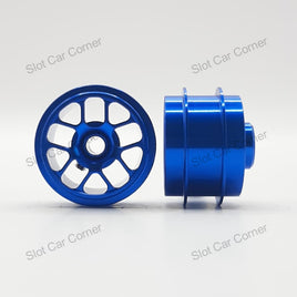 Staffs 227 15.8 x 10mm Hyper Air Aluminum Wheels, Blue